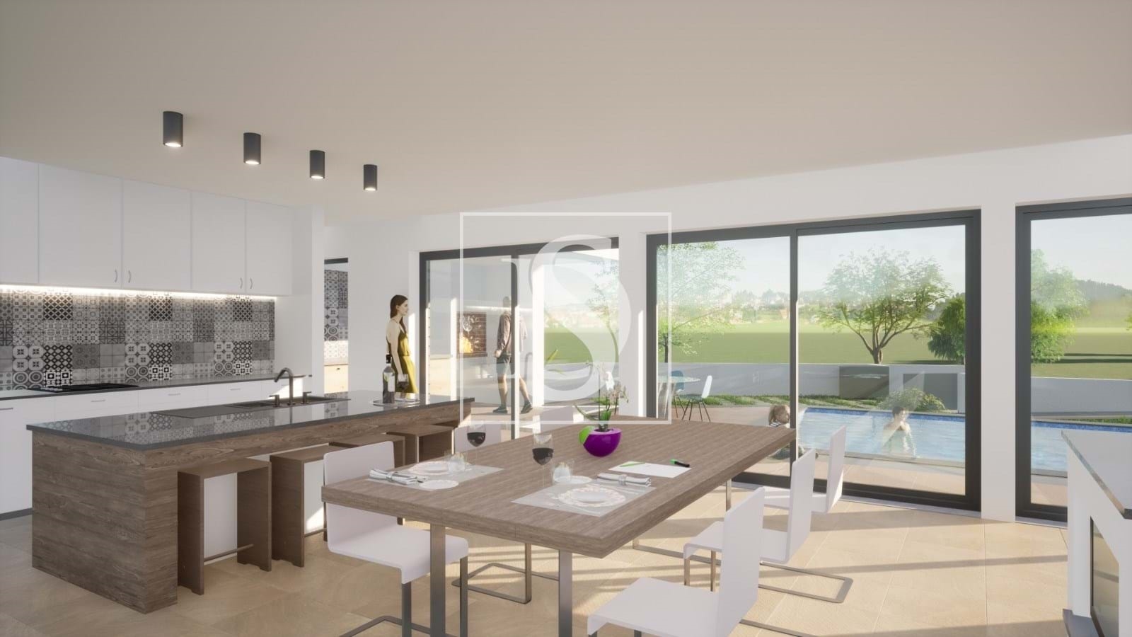 Moradia T3 com piscina/Nova a estrear/ Costa de Prata/Campo/€495.000