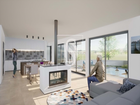 Moradia T3 com piscina/Nova a estrear/ Costa de Prata/Campo/€495.000